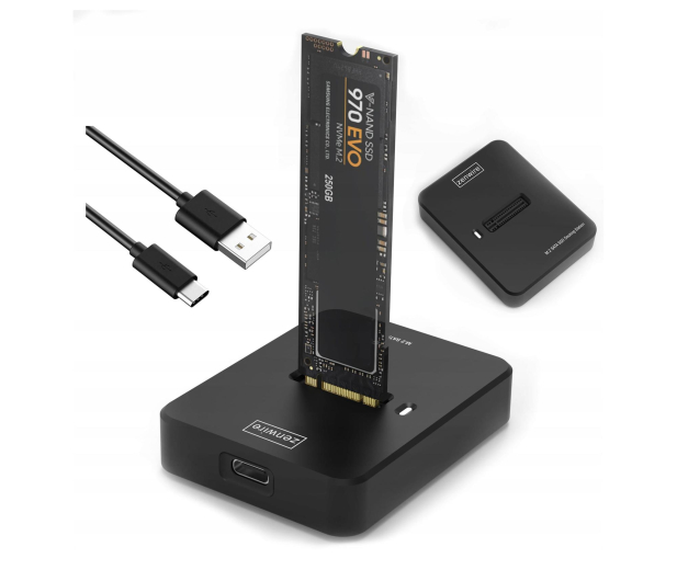 Zenwire Adapter M2 NVME PCie/SATA USB-C 10 GB/s - 1604624 - zdjęcie